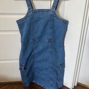 Denim Cargo Dress (Girls)
